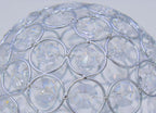 Crystal Globe Table Lamp with Wooden Base - Elegant Home Decor Lighting — Image 15