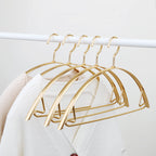 Premium Metal Clothes Hangers Set Gold Rose Gold Silver Heavy-Duty Non-Slip — Main Image