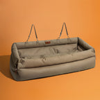 Funny Fuzzy Pet Car Seat Carrier Green Waterproof Anti-Scratch Travel Bed for Dogs Cats — Image 24
