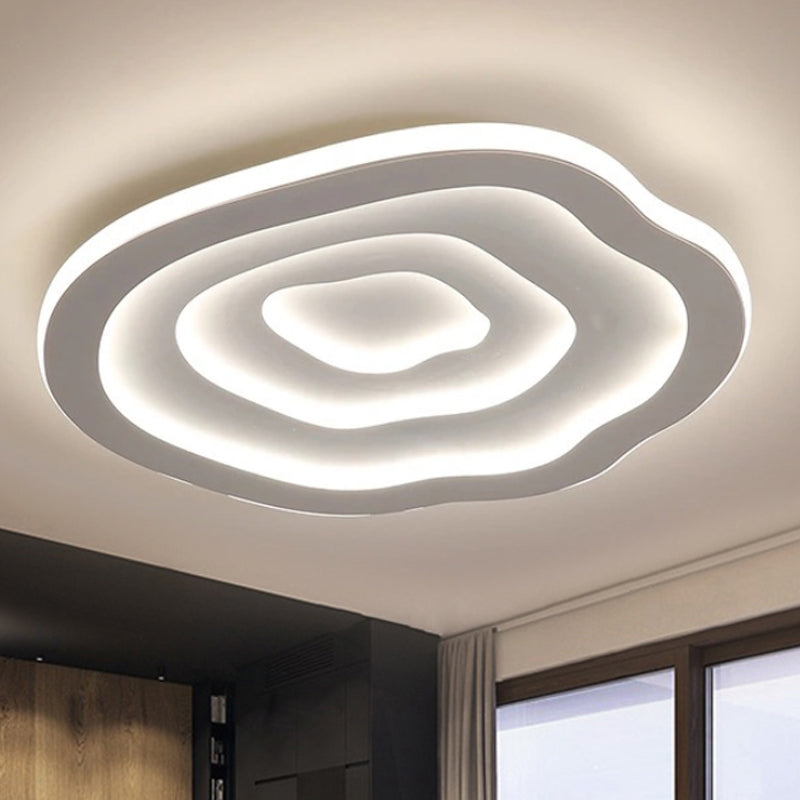 Modern LED Ceiling Light Fixture Acrylic White Energy-Efficient — Image 5