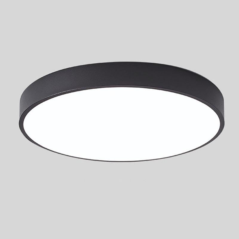 Modern LED Ceiling Light with Wooden Accent in Multiple Colors — Image 8