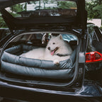 Funny Fuzzy Pet Car Seat Carrier Green Waterproof Anti-Scratch Travel Bed for Dogs Cats — Image 18