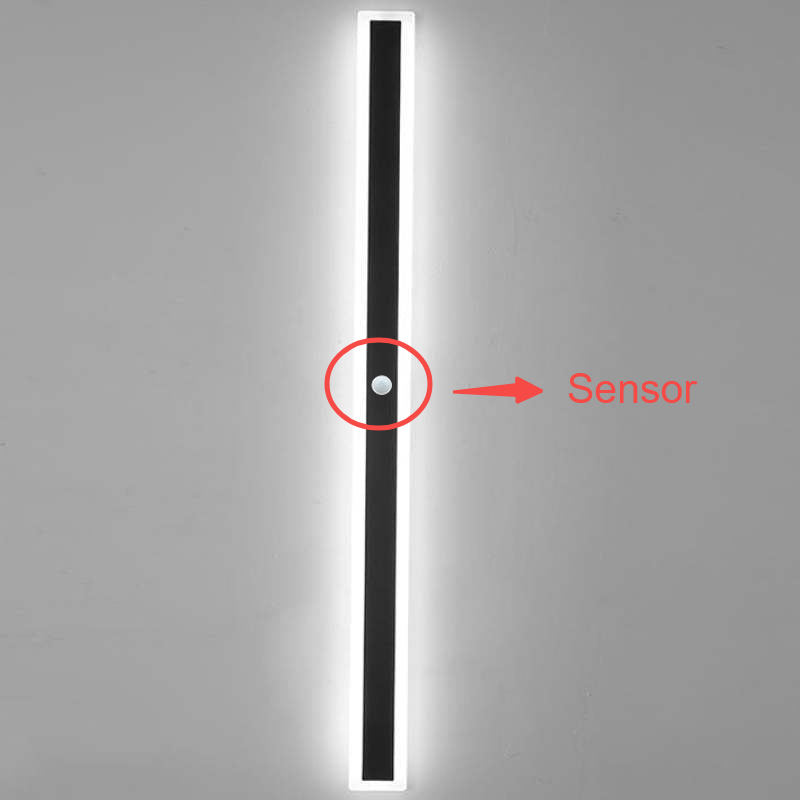Modern LED Wall Light Sleek Black Aluminum 150cm IP67 Waterproof Indoor Outdoor — Image 16