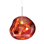 Artistic Glass Pendant Light Handcrafted Blown Glass Ceiling Fixture Modern Design — Image 11