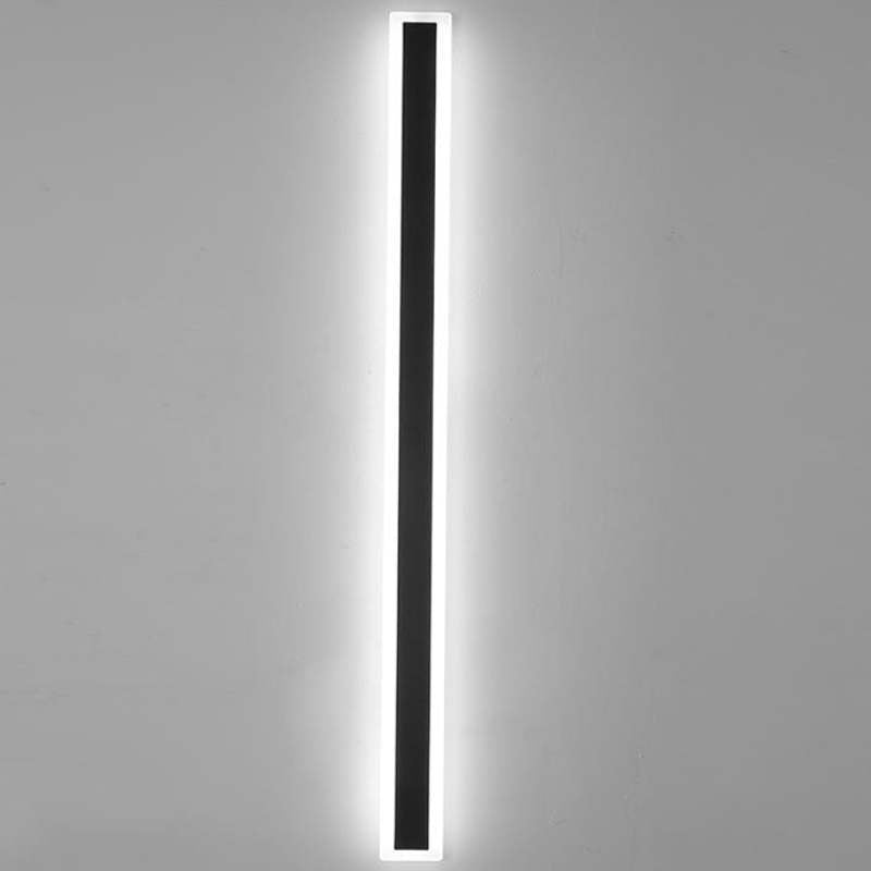 Modern LED Wall Light Sleek Black Aluminum 150cm IP67 Waterproof Indoor Outdoor — Image 19