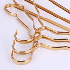 Premium Metal Clothes Hangers Gold Non-Slip Heavy-Duty Space-Saving for Coats Dresses Suits — Image 9