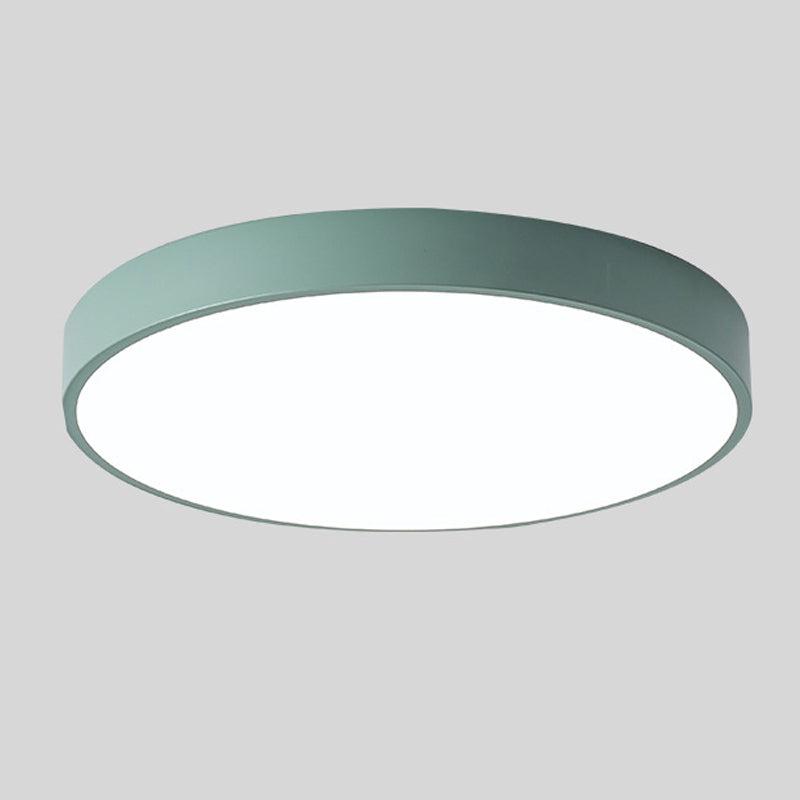 Modern LED Ceiling Light with Wooden Accent in Multiple Colors — Image 14