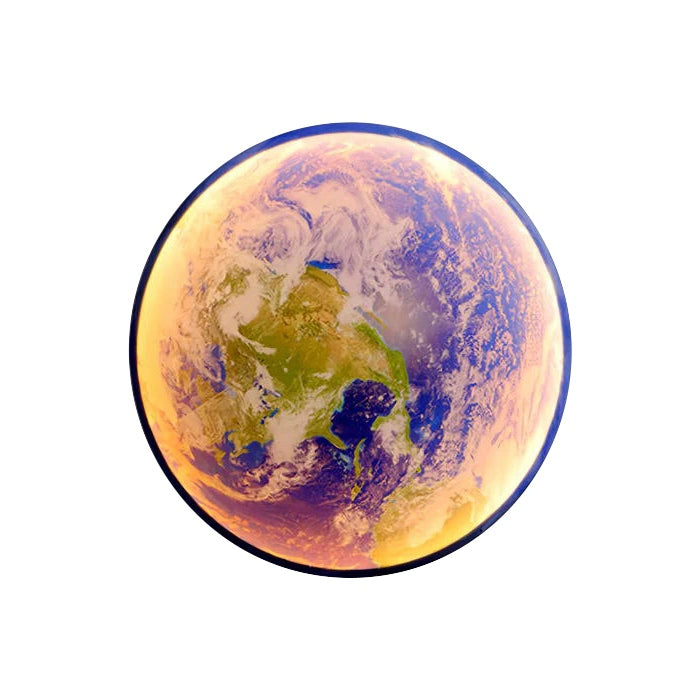LED Wall Art Lamp - Moon and Earth Design, Multicolor, Acrylic, Various Sizes — Image 18
