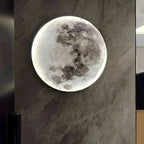 LED Wall Art Lamp - Moon and Earth Design, Multicolor, Acrylic, Various Sizes — Image 12