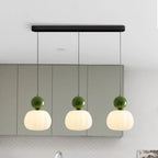 Modern Pendant Light Fixture Glass Sphere Design for Living Room Bedroom Kitchen Dining Area — Image 11