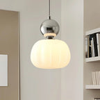 Modern Pendant Light Fixture Glass Sphere Design for Living Room Bedroom Kitchen Dining Area — Image 9