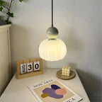 Modern Pendant Light Fixture Glass Sphere Design for Living Room Bedroom Kitchen Dining Area — Image 5