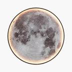 LED Wall Art Lamp - Moon and Earth Design, Multicolor, Acrylic, Various Sizes — Image 3