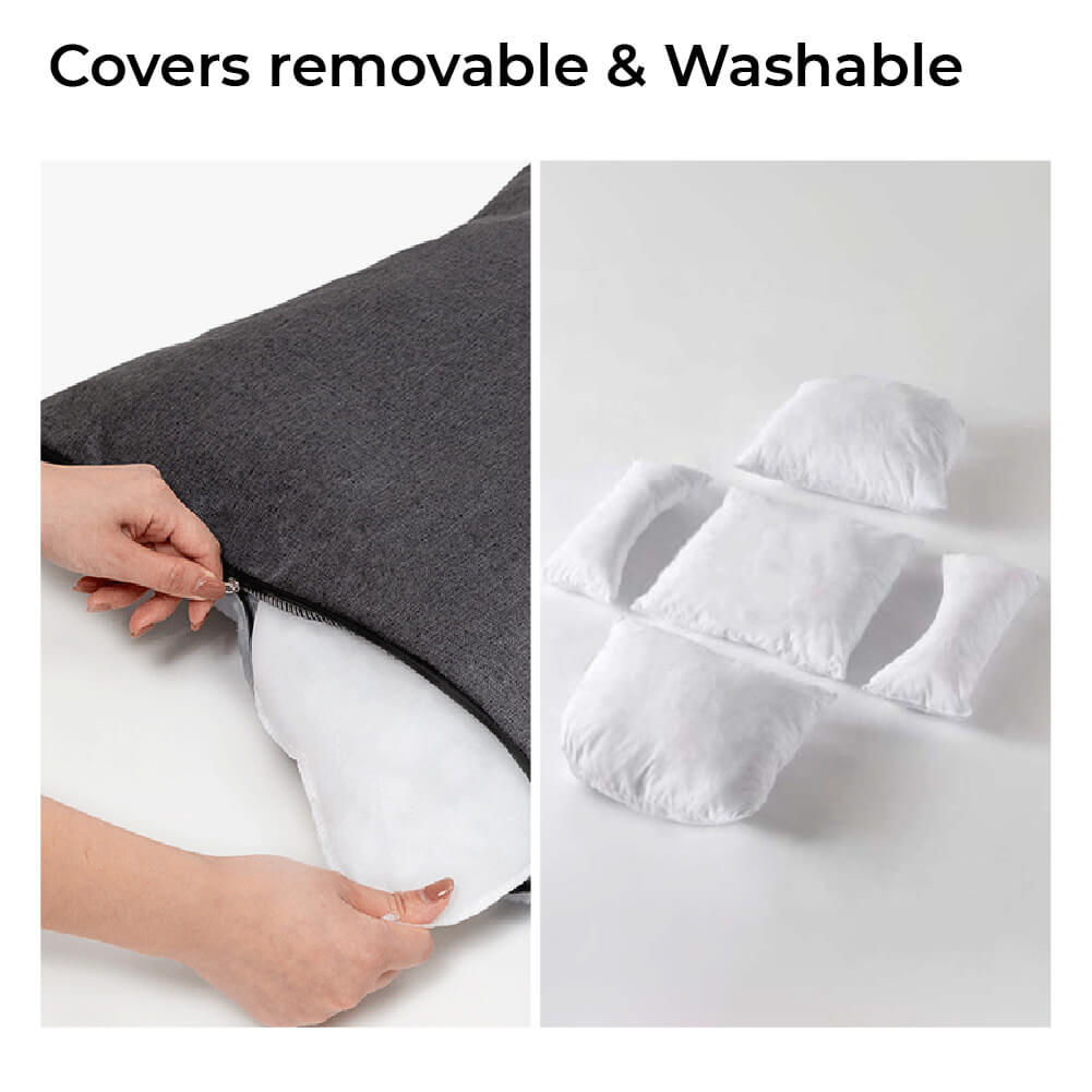 Funny Fuzzy Pet Car Seat Bed Soft Washable Cushion Safety Strap Anti-Slip Bottom — Image 8