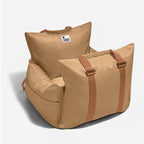 Funny Fuzzy Pet Car Seat Carrier Water-Resistant Travel Bed for Small Dogs Cats — Image 32