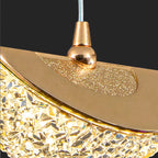 Luxury Acrylic Pendant Light Modern Electroplated Ceiling Lamp Gold — Image 17