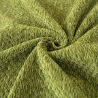 Luxury Sofa Cover Cotton Blend Herringbone Pattern Green Washable Protector — Image 7