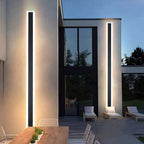 Modern LED Wall Light Sleek Black Aluminum 150cm IP67 Waterproof Indoor Outdoor — Image 7