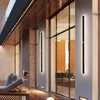 Modern LED Wall Light Sleek Black Aluminum 150cm IP67 Waterproof Indoor Outdoor — Image 6
