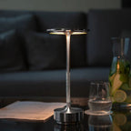 Luxlite Modern LED Table Lamp Brass Finish Dimmable Touch Control Rechargeable — Image 20