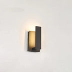 Modern Outdoor Wall Sconce Light Fixture, Black, Waterproof, LED — Image 4