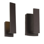 Modern Outdoor Wall Sconce Light Fixture, Black, Waterproof, LED — Image 5