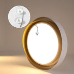 Modern LED Ceiling Light Fixture White Metal Minimalist Design — Image 27