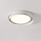 Modern LED Ceiling Light Fixture White Metal Minimalist Design — Image 6