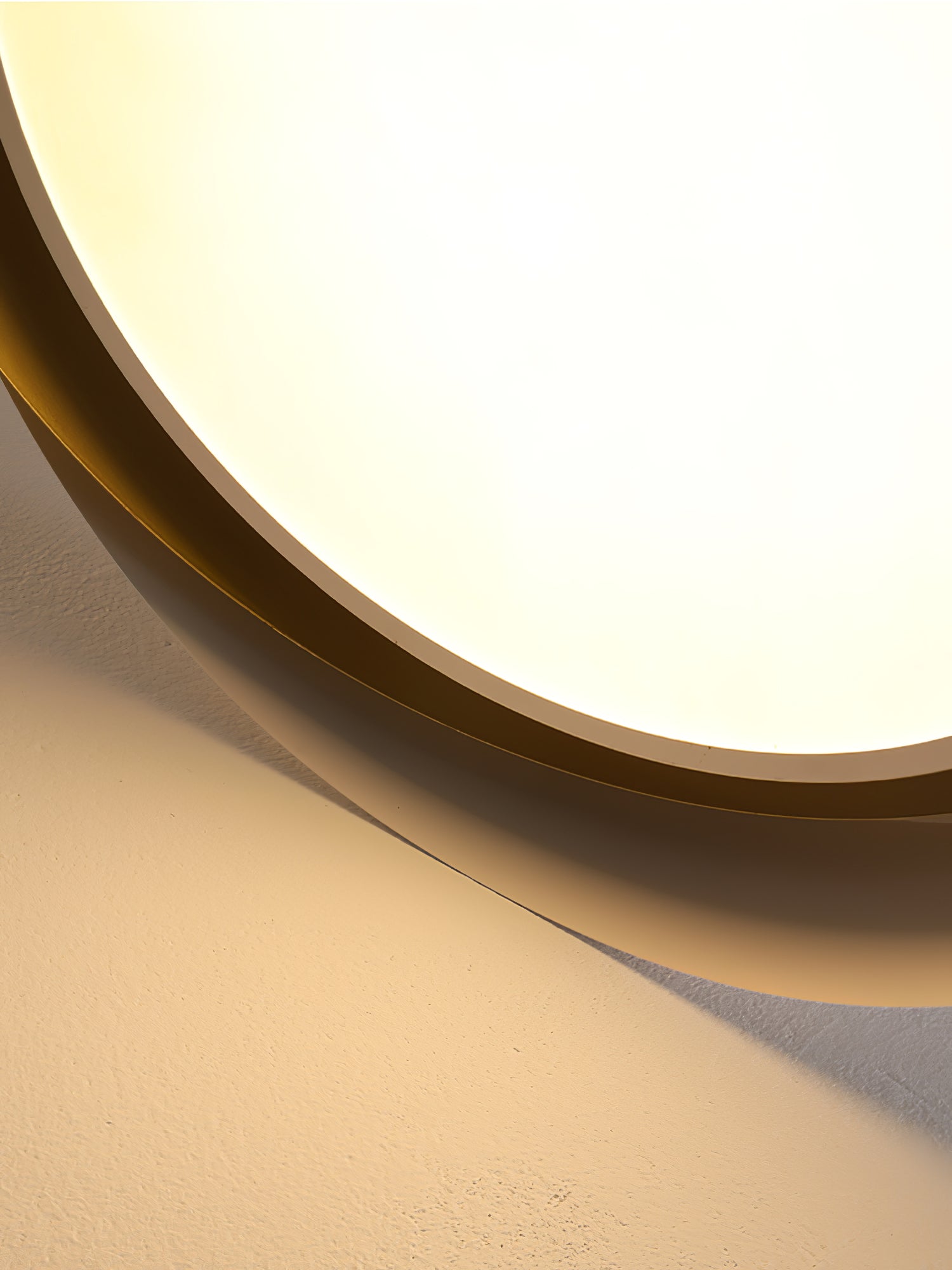 Modern LED Ceiling Light Fixture White Metal Minimalist Design — Image 10