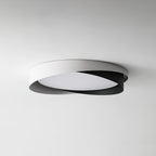 Modern LED Ceiling Light Fixture White Metal Minimalist Design — Image 31