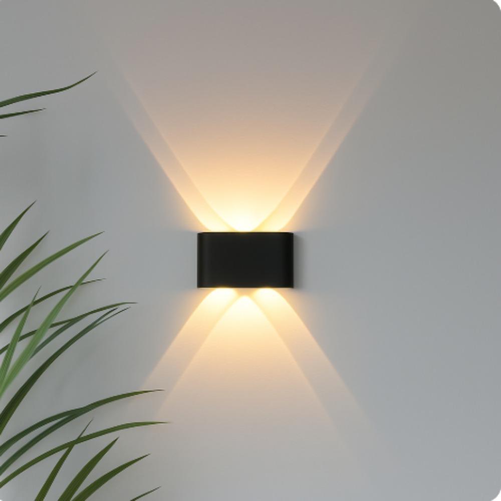 Wall lamp indoor outdoor weatherproof modern minimalist LED