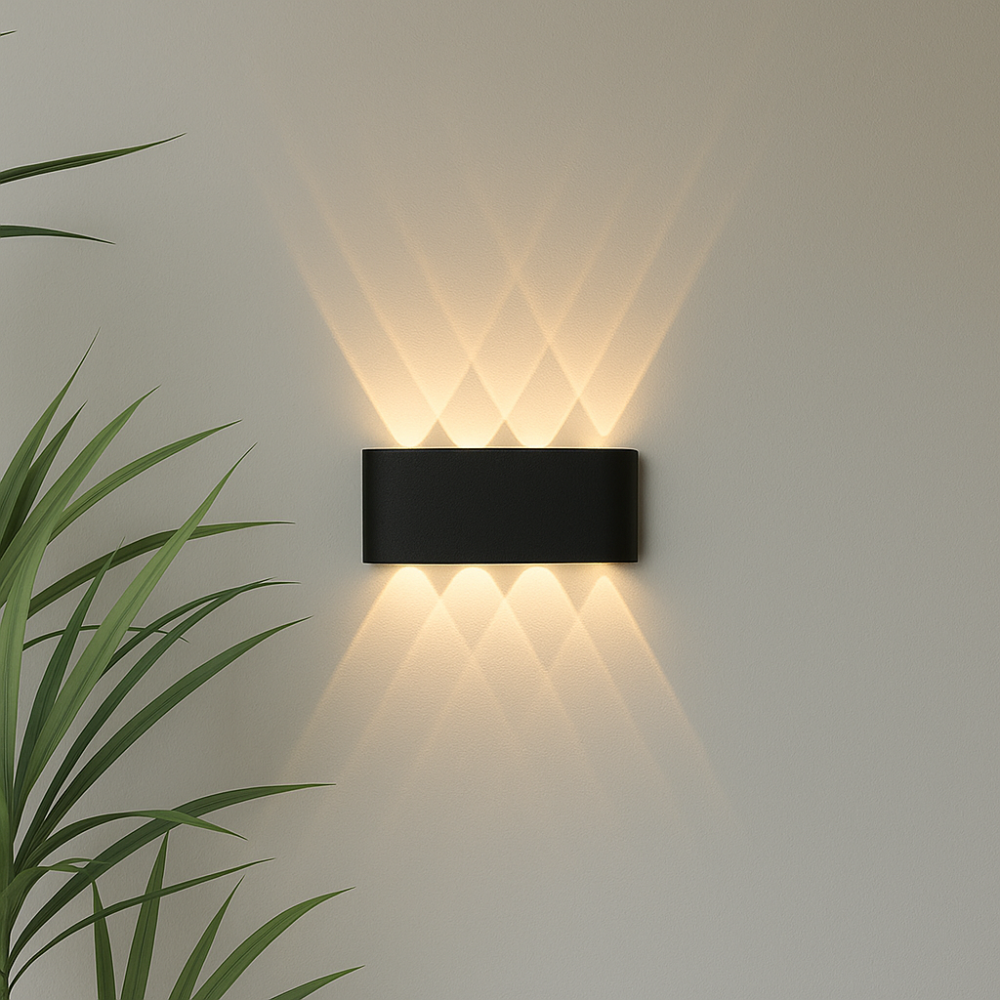 Wall lamp indoor outdoor weatherproof modern minimalist LED