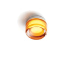 Contemporary Glass Wall Sconce Light Fixture - Amber, Smoke, Clear Options — Image 14