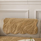 Pet-Friendly Quilted Sofa Cover Beige Polyester Non-Slip Protector — Image 10