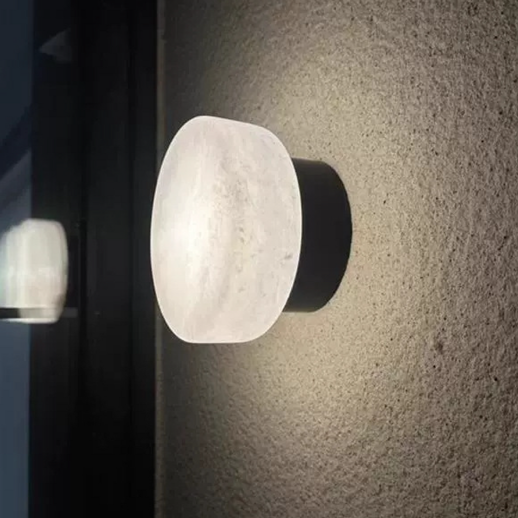 Marble LED Modern Wall Light for Outdoor Use