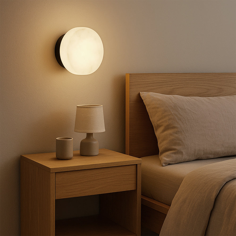 Marble LED Modern Wall Light for Outdoor Use