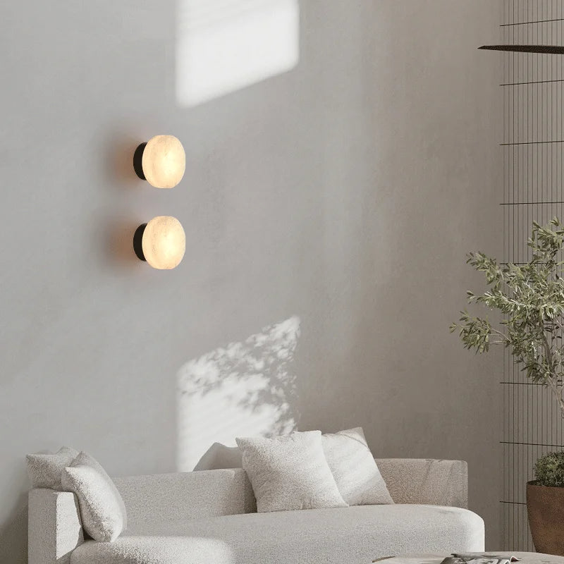 Marble LED Modern Wall Light for Outdoor Use