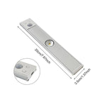Rechargeable Motion Sensor LED Light Bar Silver Aluminum 20cm-40cm — Image 10