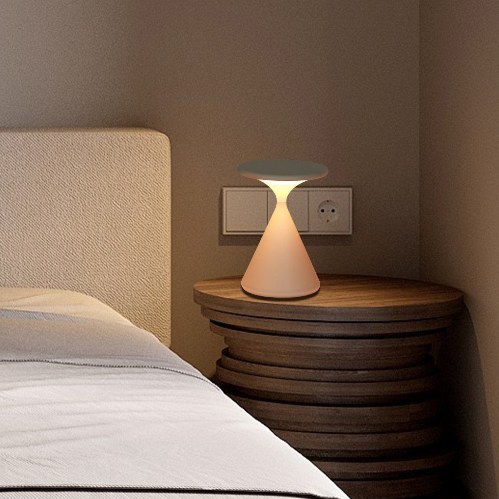 Modern LED Table Lamp Minimalist Design Touch Control USB Rechargeable — Image 4