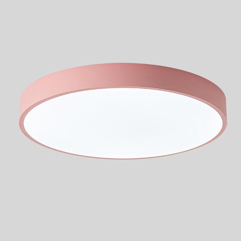 Modern LED Ceiling Light with Wooden Accent in Multiple Colors — Image 12