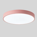 Modern LED Ceiling Light with Wooden Accent in Multiple Colors — Image 12