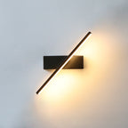 Modern Rotatable LED Wall Light Black Aluminum, 6W/8W/10W, 30/40/50cm — Image 7