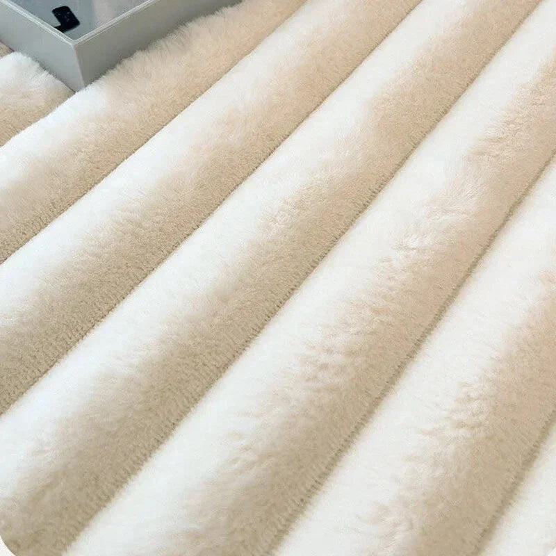 Luxury Plush Ribbed Fleece Bedspread - Soft, Cozy, and Warm - Available in Multiple Colors — Image 3
