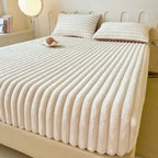 Luxury Plush Ribbed Fleece Bedspread - Soft, Cozy, and Warm - Available in Multiple Colors — Image 2