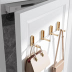 Premium Zinc Alloy Wall Hooks Foldable Magnetic Closure Heavy Duty Gold — Image 8